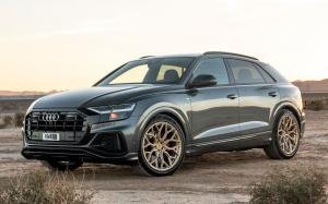 Audi Q8 55 TFSI Quattro S-Line on Vossen Wheels (S17-01) 2018 года